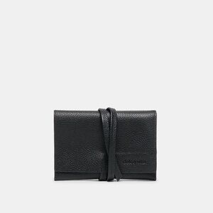 Dolce Vita Roll up Black Leather Wallet